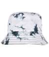 F5003BD 5003BD Flexfit Batik Dye Reversible Bucket Hat Black / White colour image